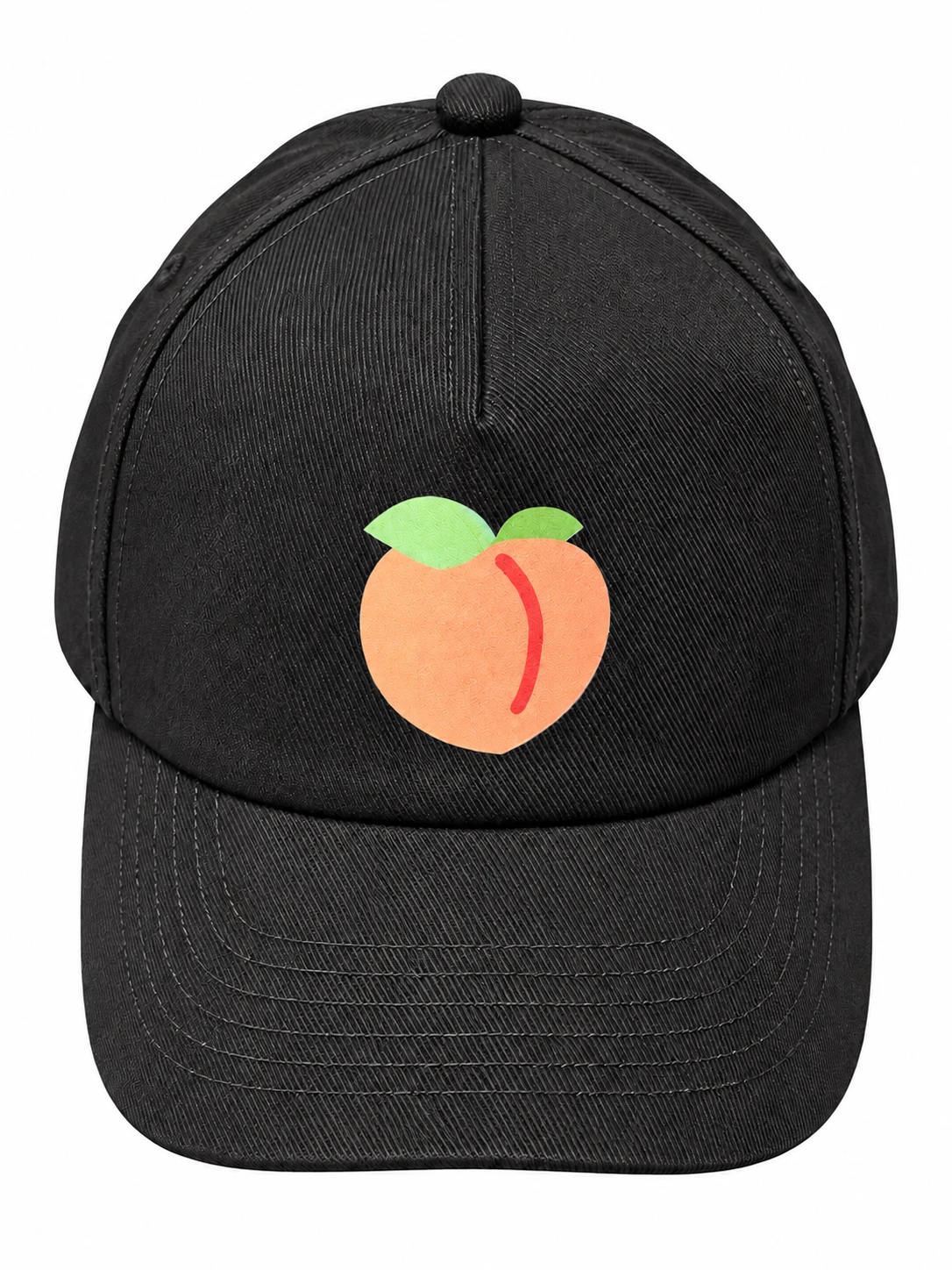 No Limit Bikini black cap with peach logo
